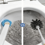 "Wall Mounted Toilet Brush Set with Disposable Heads, 3-Layer Cleaning System, One-Click Replacement Design, Bathroom Cleaning Tool with Holder and Plunger Kit " - Image 10