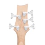 [Do Not Sell on Amazon] GIB Electric 5 String Bass Guitar Full Size Bag Strap Pick Connector Wrench Tool Black - Image 2