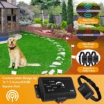 Electric Dog Fence System Pet Tone Shock Boundary Containment Water Resistant Collar Receiver For Small Medium Large Dog - Image 10
