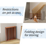 The Wooden Dog Fence Brown - Image 12