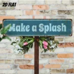 CIFbuy Aluminum Sign Decorative Wall Hanging For New Year Valentine Gift Home Ornament (TikTok, temu pick-up service) - Image 4