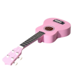 21in Linden wood body rosewood fingerboard ukulele, cotton bag, capo, strap, picks*2, tuner Strings Dust cloth - Image 2