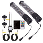 2PCS 1FT Spiral Fat LED Whip Antenna RGB Chasing Light fit for Polaris RZR Can-Am - Image 6