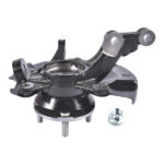 Front Left Steering Knuckle Assembly Steel Fits for Hyundai Accent Dodge Attitude 2014-2017