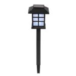 6pcs White LED Solar Lantern Torch Light Garden Landscape Lighting - Image 12