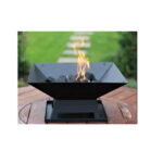 Modernisation Square BBQ Grill Outdoor Heater Garden Outdoor Fireplace Portable Fire Pit Contracted Barbecue Brazier Wood Stove - Image 4