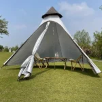 3-4 Person Double Layer Indian Pyramid Tent - Image 2