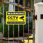CIFbuy 1Pc 24H CCTV Video Recording Warning Tin Sign" Vintage Waterproof Rustproof Metal Plaque, Plaque, 8x12 Inch Unframed Security Camera Not Tin SignikTok, Tin SignikTok, t Self-pickup Logiopics - Image 5