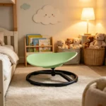 220 LBS Kids Swivel Chair, Sensory Spinning Chair with Non-Slip Metal Base for Balance & Focus Training - Image 5