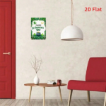 CIFbuy St. Patrick's Day 2D Flat Metal Wall Art Shamrock Iron Plaque, 7.87x11.8 Inch Durable Festive Home Office Cafe Decor Ornament TikTok, TikTok, Self-pickup Logiopics - Image 6