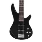 [Do Not Sell on Amazon] GIB Electric 5 String Bass Guitar Full Size Bag Strap Pick Connector Wrench Tool Black - Image 10
