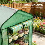 Garden Bed with Mini Greenhouse - Image 6