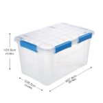 6 PACK - WATERPROOF 13.2Gal/52.8Qt/50L BOX (Shipment from Walmart) - Image 2