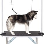 36" Professional Dog Pet Grooming Table Adjustable Heavy Duty Portable w/Arm & Noose & Mesh Tray - Image 16