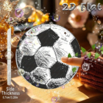 CIFbuy Bohemian Football Metal Sign, "" Bohemian Football Metal Sign, Metal Sign, Minimalist Soccer Stepping Stone Wall Hanging TikTok, Temu Self-pickup Logigiics - Image 4