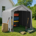 8’X 12’outdoor storage shelter shed - Image 22