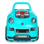 Teal Kids Mechanic Truck Engine Toy Set: Interactive Car Service Play Set for Toddlers - Image 3