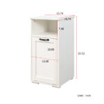 Laundry Cabinet ,with 1 Removable Liner Bags - Image 11