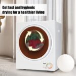 [Same code: 42752732] Do not sell on Amazon GYM25-78 Compact Portable Household clothes Dryer 1.6cuft with Stainless Steel Drum Black and White 120V MECHANICAL Control ETL Certification - Image 44