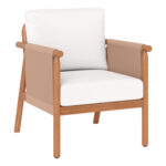 Navy 2 Pack Stackable Patio Dining Chairs, Ergonomic Steel Frame Breathable Fabric Outdoor Chairs 330 LBS Capacity - Image 20