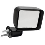 Manual Mirrors Black Left Right Side Pair For 2007-2017 Jeep Wrangler - Image 8