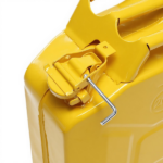 20L US Standard Cold-rolled Plate Petrol Diesel Can Gasoline Bucket with Oil Pipe Yellow 2 Pairs of Gloves - Image 17