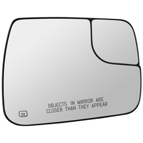 Passenger Side Mirror Glass Heated Convex fit for Dodge Ram 1500 2019-22 68402036AA