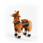 Kids Riding Pony – Ride on Horse Toy for Outdoor Activity, Wheels & Neighing Sounds 3-5 Years - Image 2