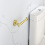 Toilet Paper Holder for Bathroom 2 Pack Tissue Holder Dispenser SUS304 Stainless Steel Toilet Roll Holder Wall Mount Brushed Gold - Image 9