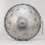 10 Notes Mandala Pattern Silver Handpan Drum Decorative Steel Percussion Instrument