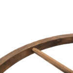 3.3ft Wooden Garden Bridge Bridge Arc Footbridge - Image 4