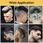 LCD Professional Hair Clippers Beard Trimmer Men Hair Cutting Cordless Barber Shaving Machine (US Logistics only For USPS. TK/TMEU only For self-pickup, products W/ battery self-pickup For USPS, must provide hazardous goods shipping lable) - Image 6