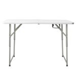 Replace 87607347 4ft Foldable Lift Patio Plastic Table White - Image 13