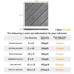 Plastic Interlocking Deck Tiles, 27 Pack, 11.8"x11.8" Waterproof Flooring Tiles for Indoor and Outdoor, Patio Floor Decking Tiles for Porch Poolside Balcony Backyard, Dark Grey - Image 11