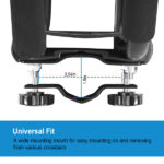 Universal Kayak Roof Rack, 1 Pairs-Bar Rack HD Kayak Carrier Canoe Boat Surf Ski Roof Top Mount Car SUV Crossbar - Image 3