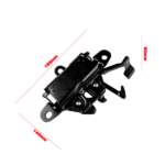Hood Latch Fits for Pontiac Vibe 2003-2008 1.8L l4 Wagon 4-Door 88972905 14584423 Black - Image 2