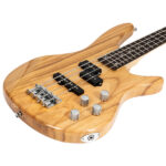 GIB Electric Bass Guitar Full Size 4 String Burlywood - Image 4