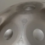 10 Notes Mandala Pattern Silver Handpan Drum Decorative Steel Percussion Instrument - Image 3