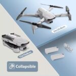 F10 adult foldable drone, WIFI FPV 1080P high-definition FPV real-time video remote control quadcopter, UK shipped by FBA warehouse, US shipped by UPS/USPS/UNI/GOFO randomly. - Image 7