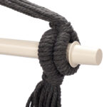 Pillow Tassel Hanging Chair Gray - Image 3