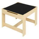 Children's Wooden Table And Chair Set With Two Storage Bags (One Table And Two Chairs) - Image 13