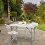 4ft Foldable Lift Patio Plastic Table White SAME AS 21616655 - Image 53