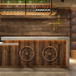 [Same Code 95885929]2pcs 24-Inch Old Western Style Garden Art Wall Decor Wooden Wagon Wheel Brown - Image 16