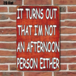 CIFbuy Generic Vintage Humorous Slogan Metal Sign 8x12 Inch" , Rustproof Decorative Plaque Iconic Character Inspirational Artwo 8xikTok, 8xikTok, t Self-pickup Logiopics - Image 3