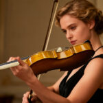 New 3/4 Acoustic Violin with Hard Case,Violin Bow,Shoulder Rest,Rosin,Extra Strings and Sourdine - Image 9