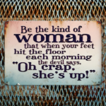 CIFbuy Sarcastic Retro Metal Tin Sign Creative Wall Decor Plaque Unique Decor For Women (TikTok, temu pick-up service) - Image 3
