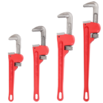 Self-pickup is not supported.4Pcs 8&10&14&24-inch Straight Heavy Duty Pipe Wrench Set Plumber Adjustable Water Alloy Steel Grip Plumber's Wrench Plumbing Tools