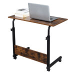 [Old code:23373712]Rolling & Height adjustable P2 15MM Chipboard & Steel Side Table with Baffle - Image 7