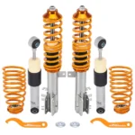Adjustable Coilovers Suspension Lowering Kit Shocks Absorber fit for Fiat 500 2007+