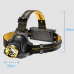 2 Pack USB Rechargeable LED Headlamp 3-Modes Adjustable Camping Hiking Headlight W/Car Charger+USB Cable (US Logistics For USPS/DHL/Fedex/UPS. No designated logistics accepted TK/TMEU only For self-pickup - Image 3